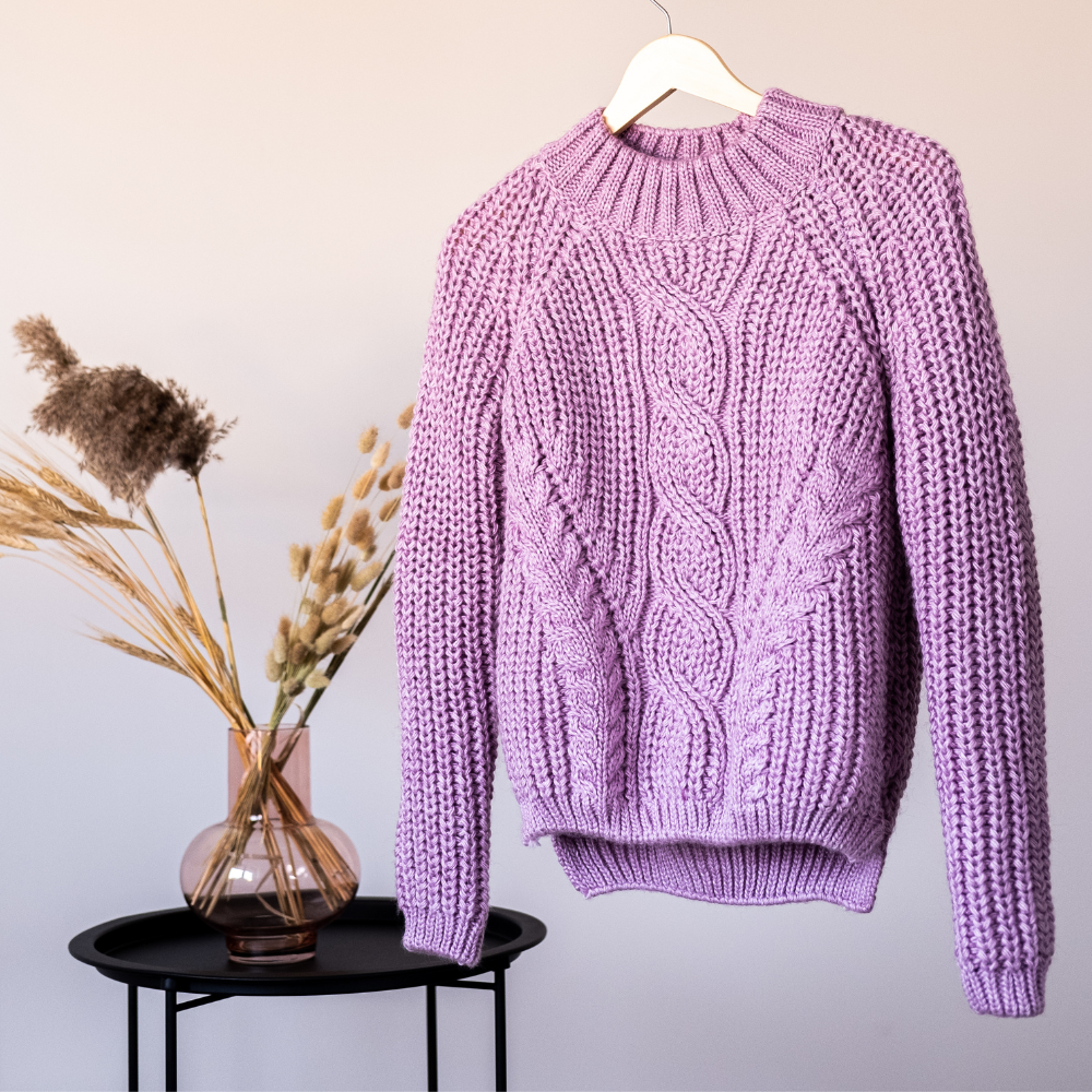 Do you 💜 purple? #onehataweek2023 #knittingmachine #loombot #sentrokn, Knitting Machine