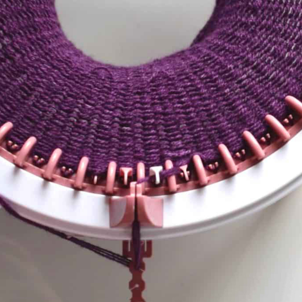 Can You Use Bulky Yarn in the Knitting Machine - Sentro 48 Needle 