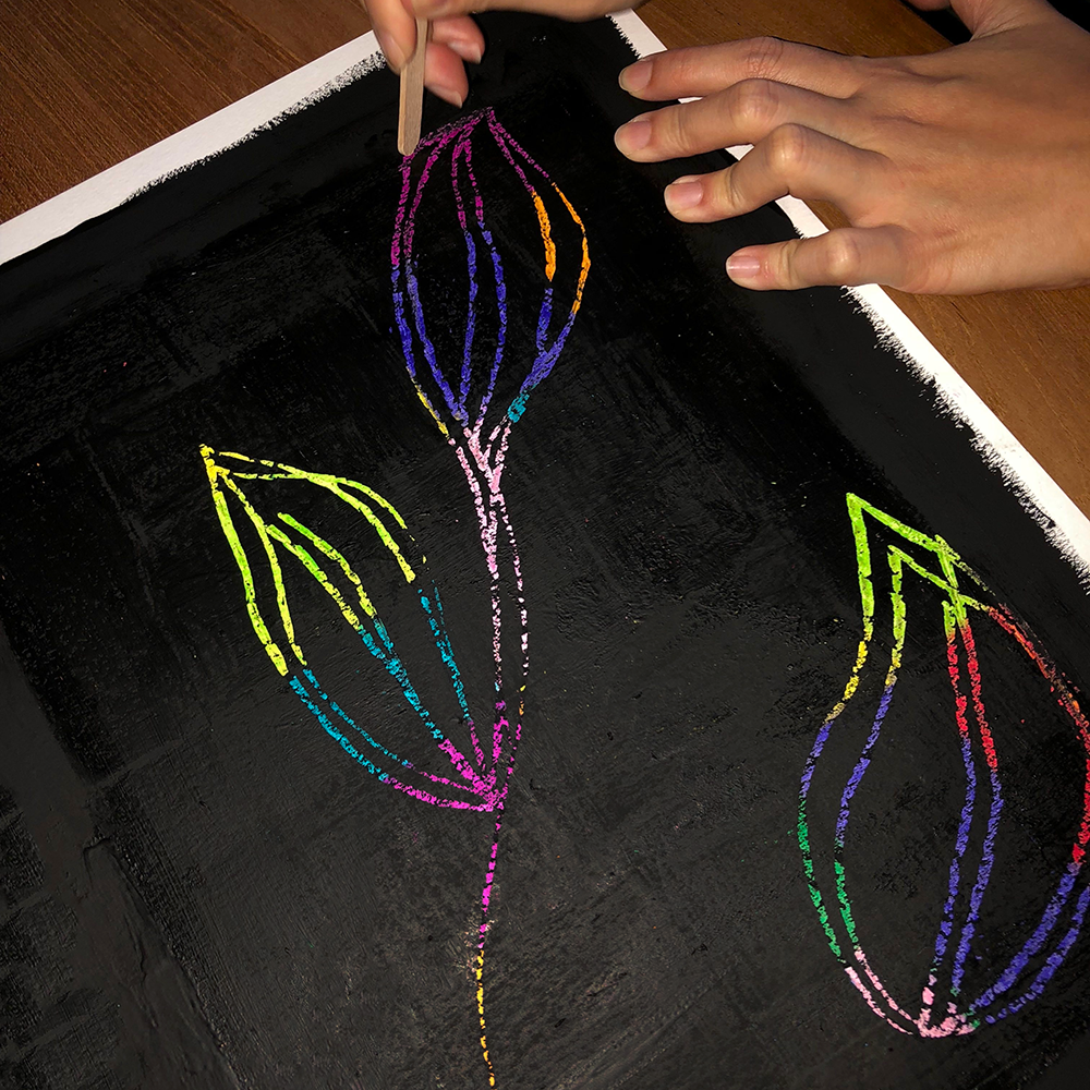 What is Crayon Etching? Unveiling the Magical Technique