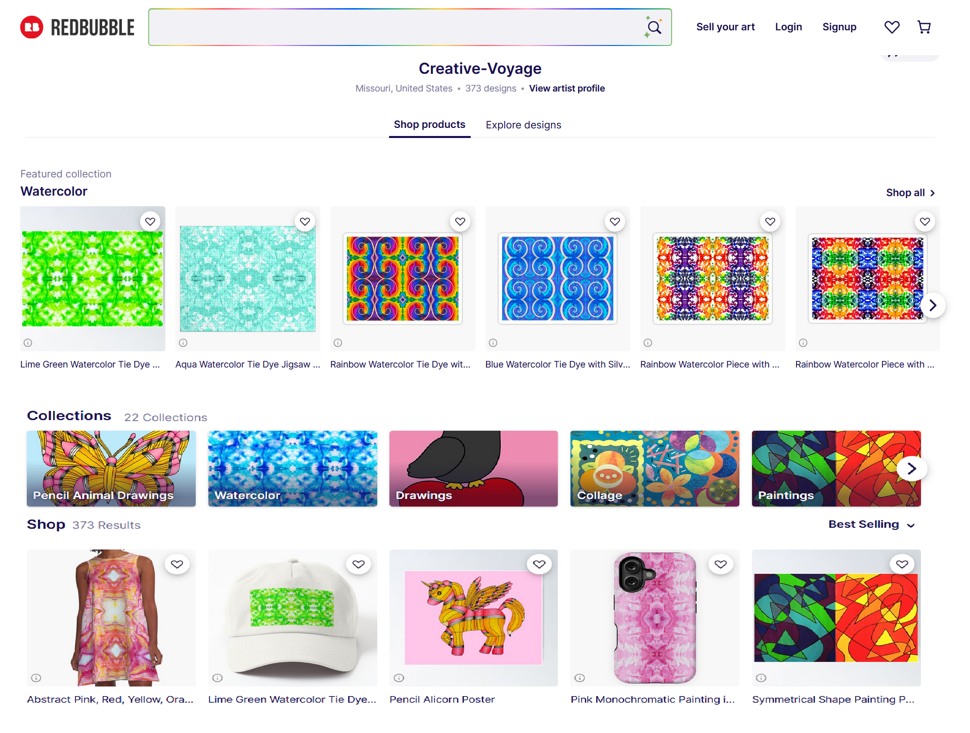 Redbubble Banner