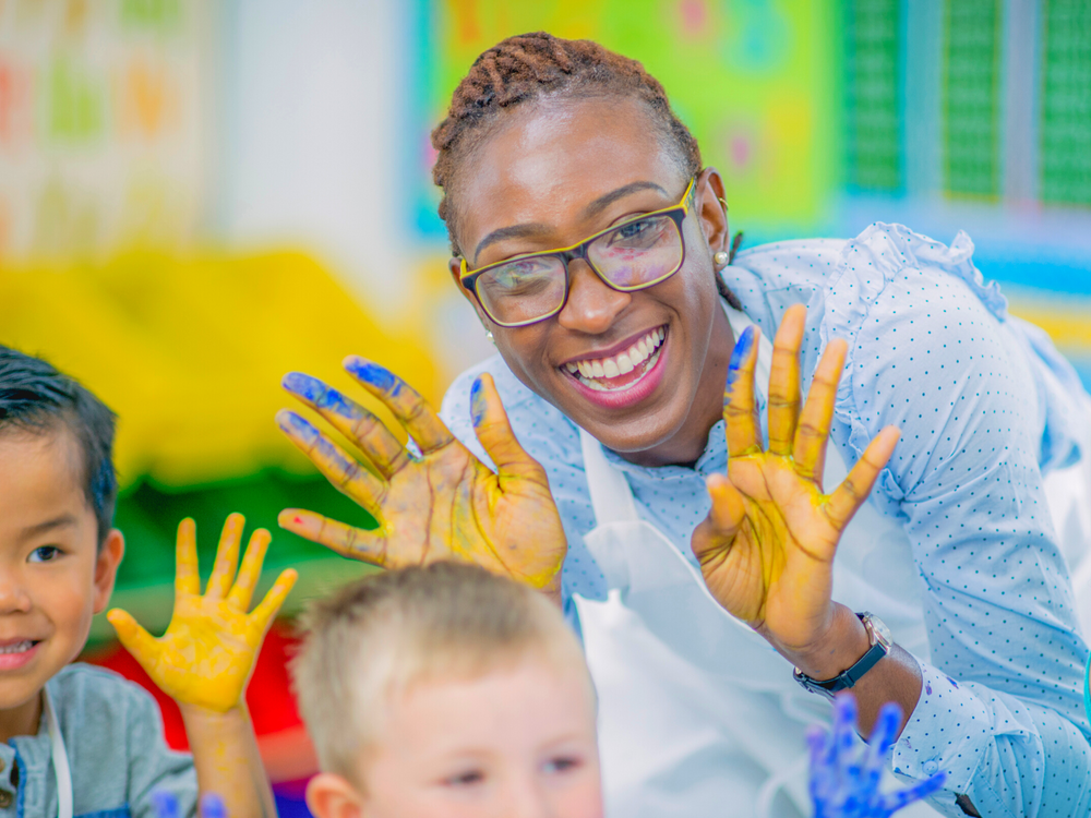 Painting 101 The Freedom of Finger Painting