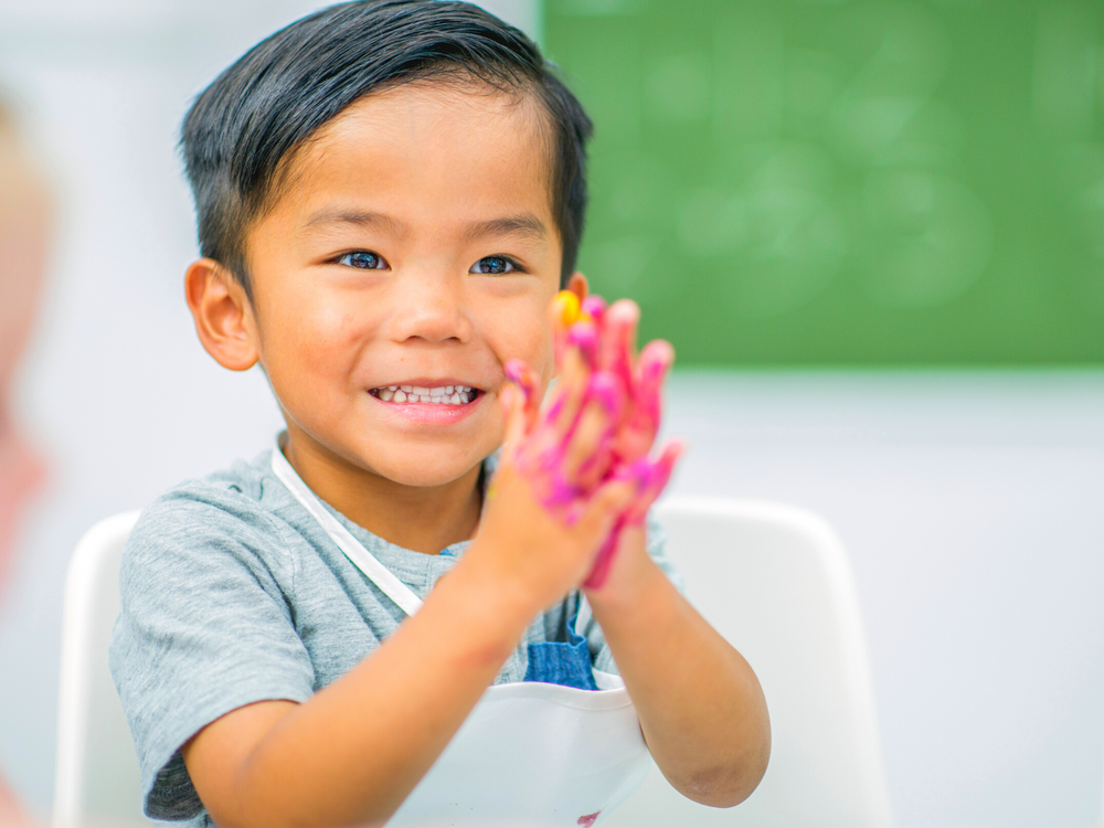 Painting 101 The Freedom of Finger Painting