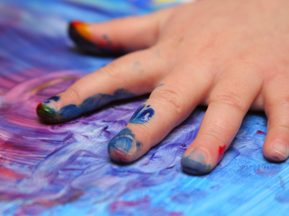 Painting 101 The Freedom of Finger Painting