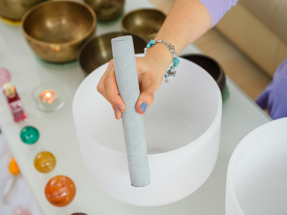 Empower Yourself: The Magic Of A Crystal Singing Bowl Set