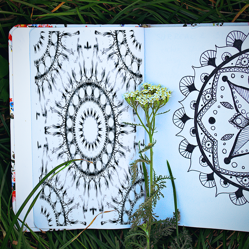 kaleidoscope coloring book
