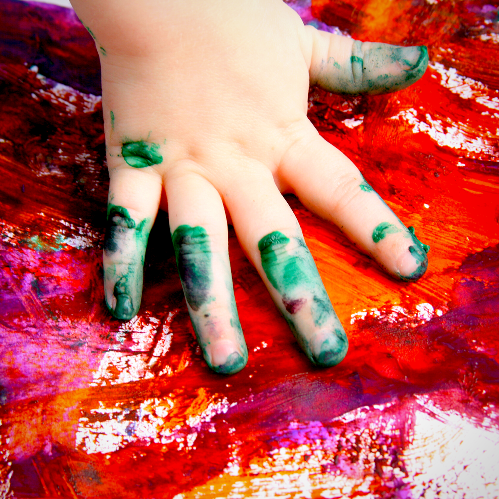 finger painting