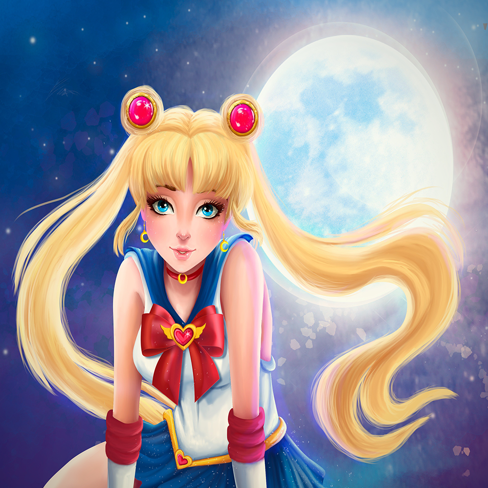 cute sailor moon coloring pages