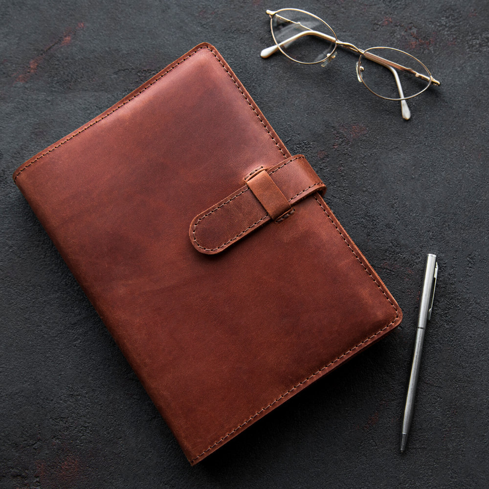 leather sketchbook