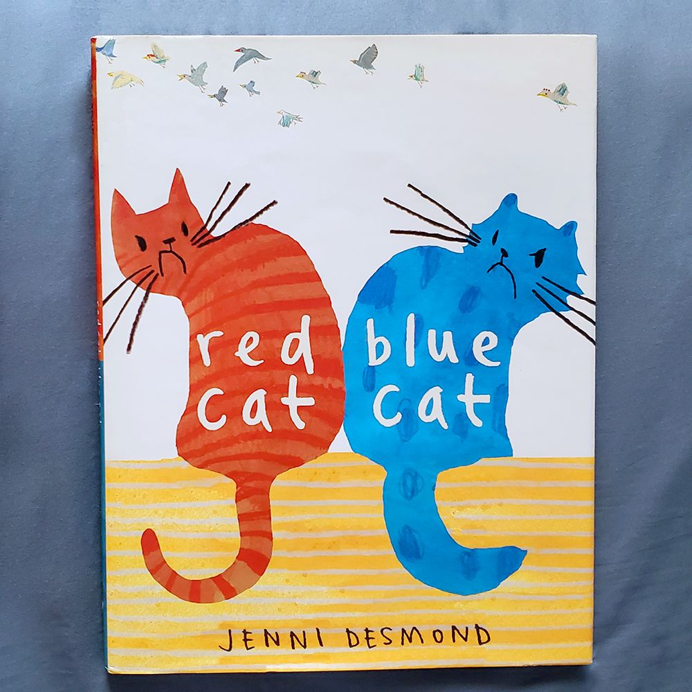 red cat blue cat