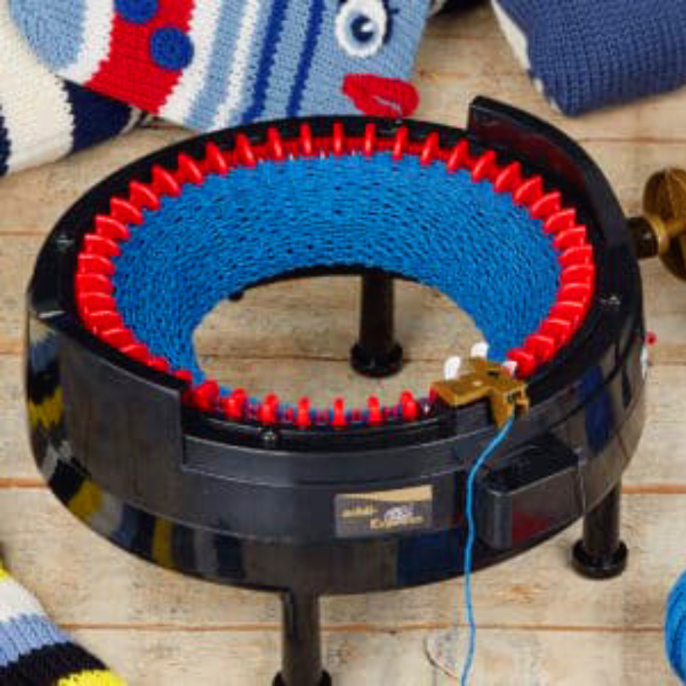 can a beginner use a knitting machine