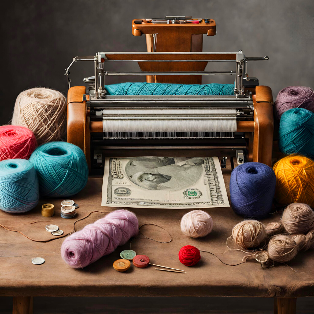 can you make money with a knitting machine