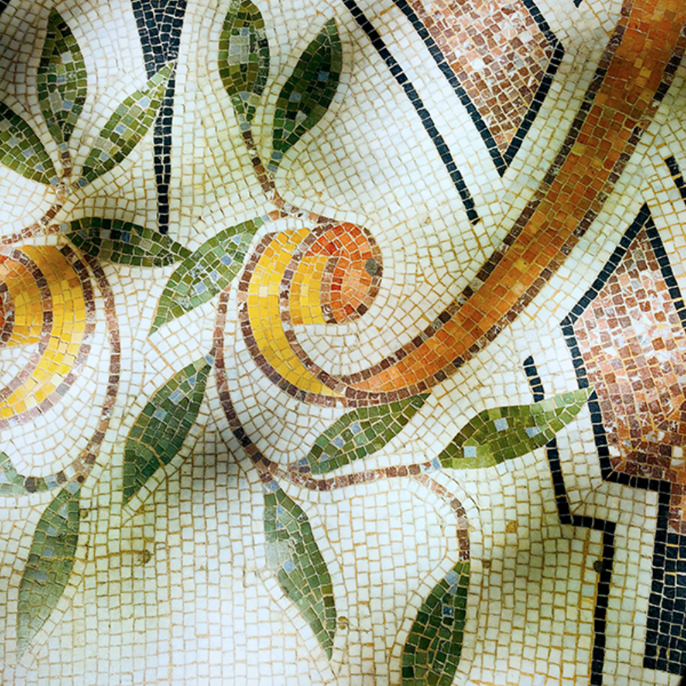 what are the elements of mosaic art
