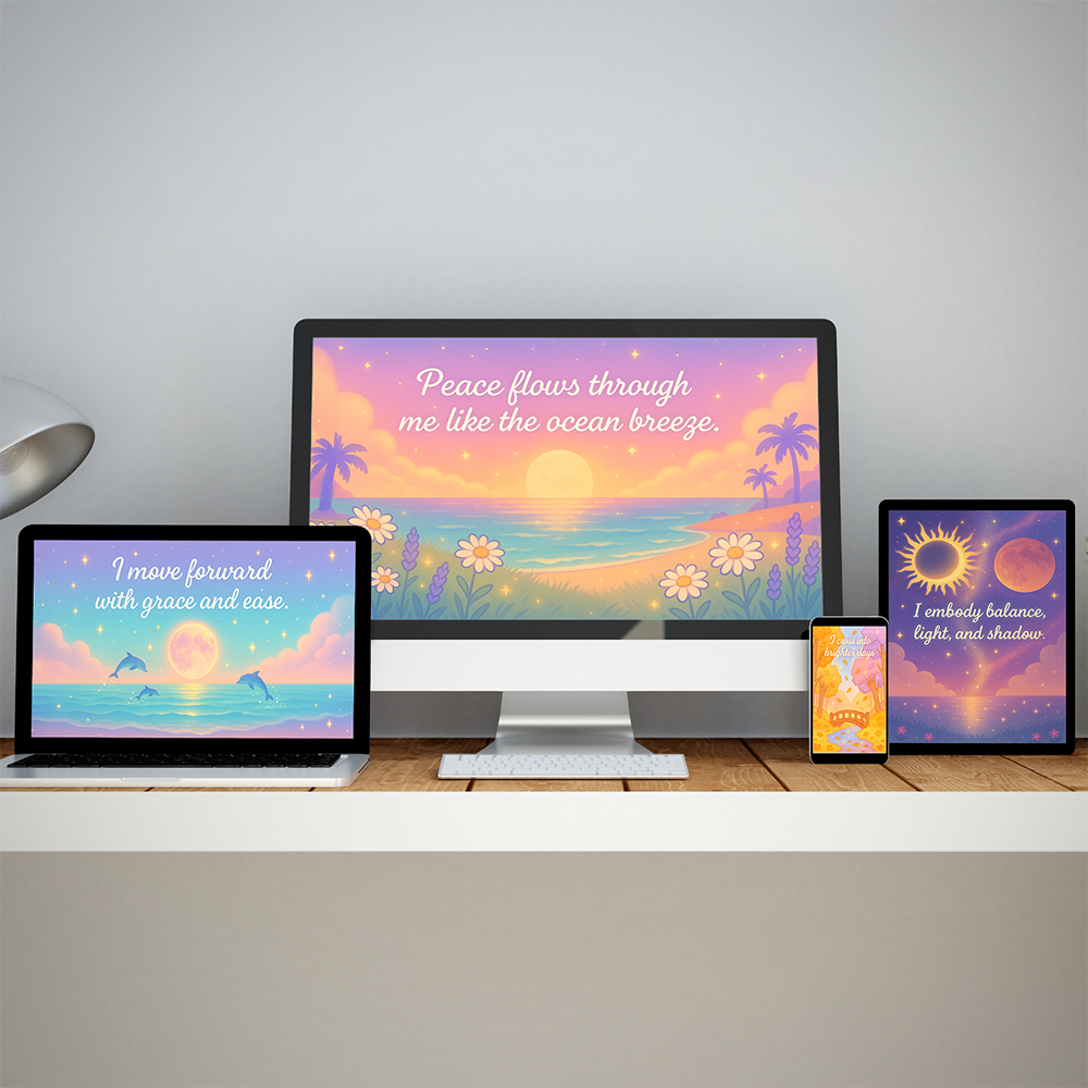 Custom Affirmation Wallpapers
