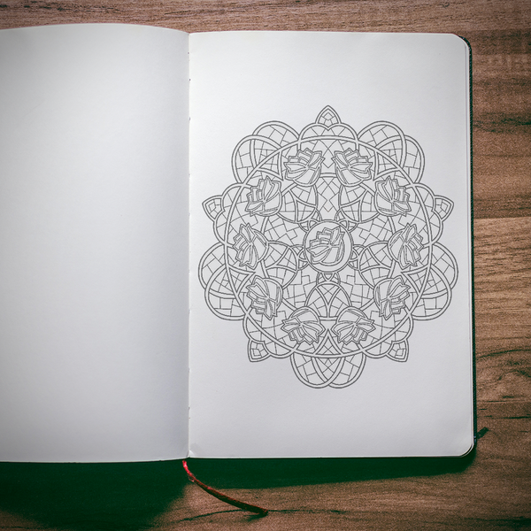 Relax and Unwind With a Fun Kaleidoscope Coloring Book