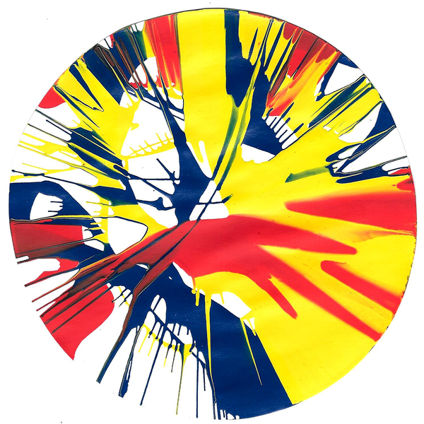 Fun DIY Spin Art Using a Salad Spinner