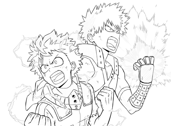 Best My Hero Academia Coloring Book & Activities for Fans